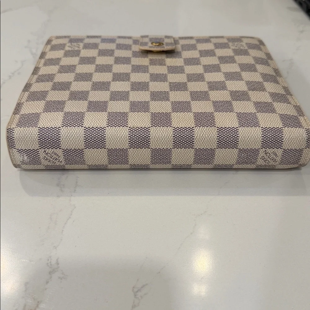 Louis Vuitton Damien azur A5 agenda